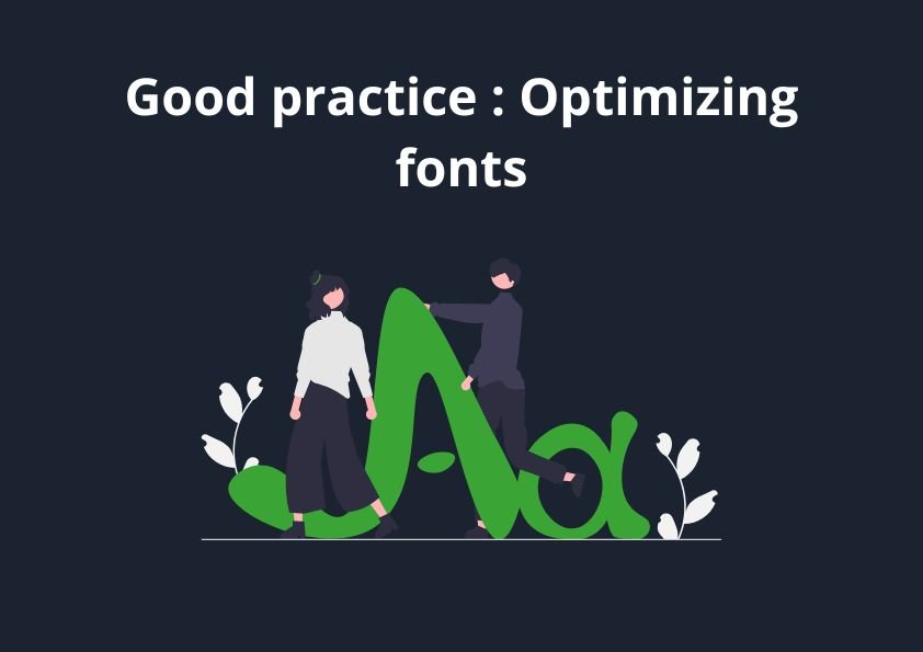 optimizing fonts