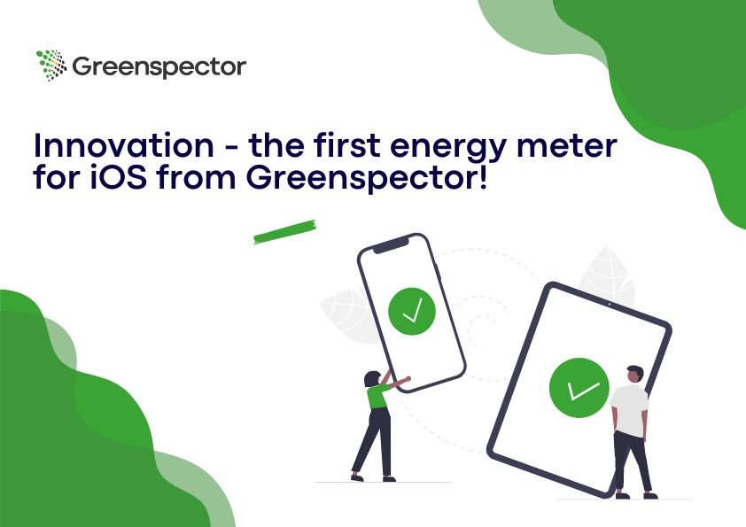 Innovation - the first energy meter for iOS from Greenspector!